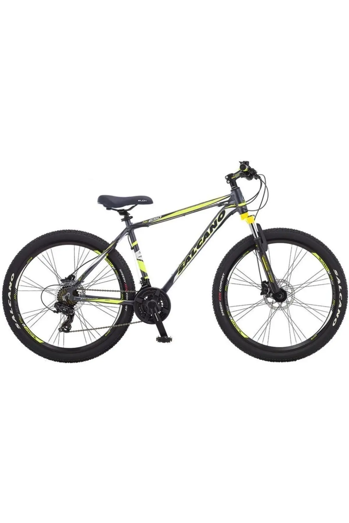 Antrasit Gri-Sarı-Beyaz