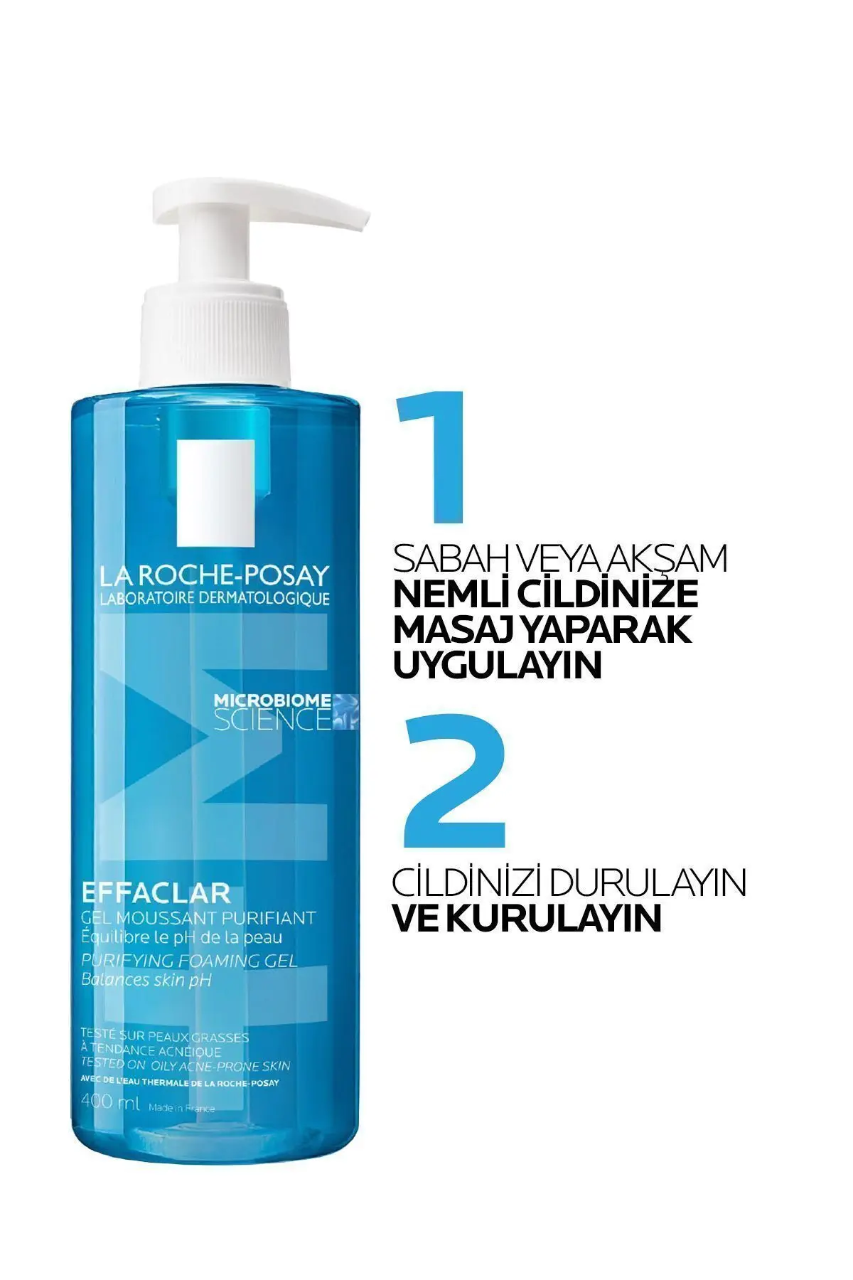 Yağlı ve Sivilceye Eğilim Gösteren Ciltler için Effaclar Yüz Bakım Seti
