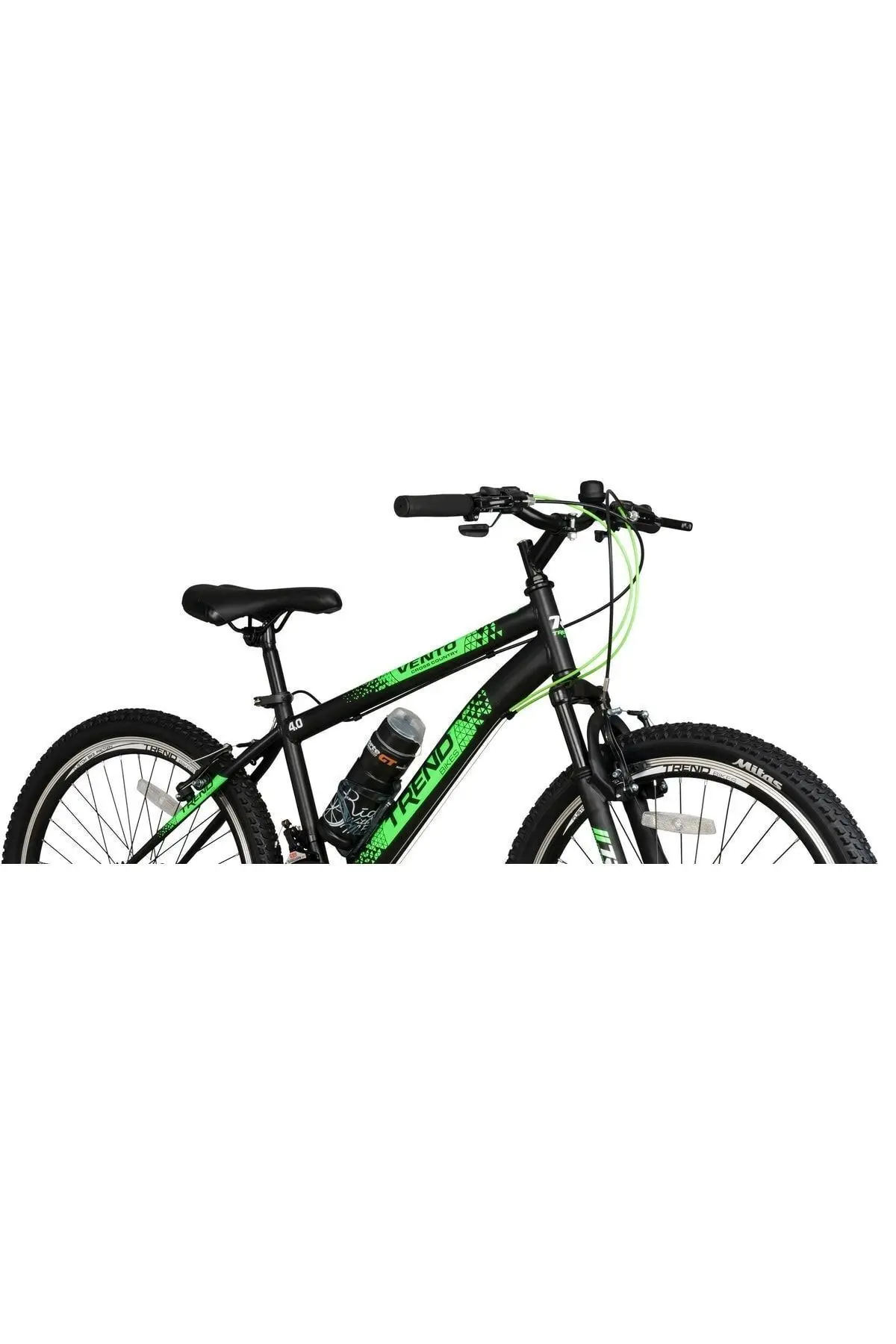 Trendbisiklet Vento 24’’ Çift Kat Alüminyum Jant Önden Amortisörlü, 21 Otomatik Vites Dağ Bisikleti