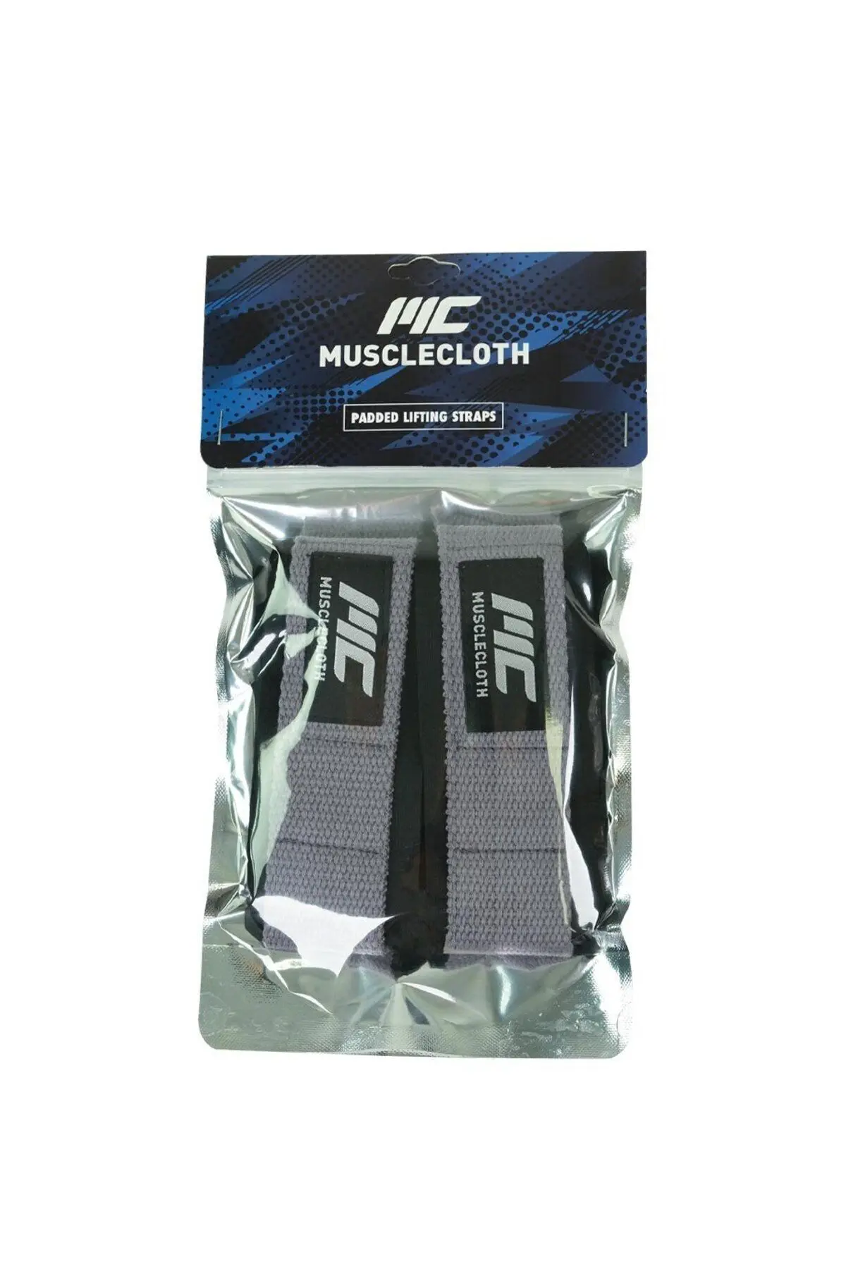 Padded Lifting Straps Gri 2'li Paket