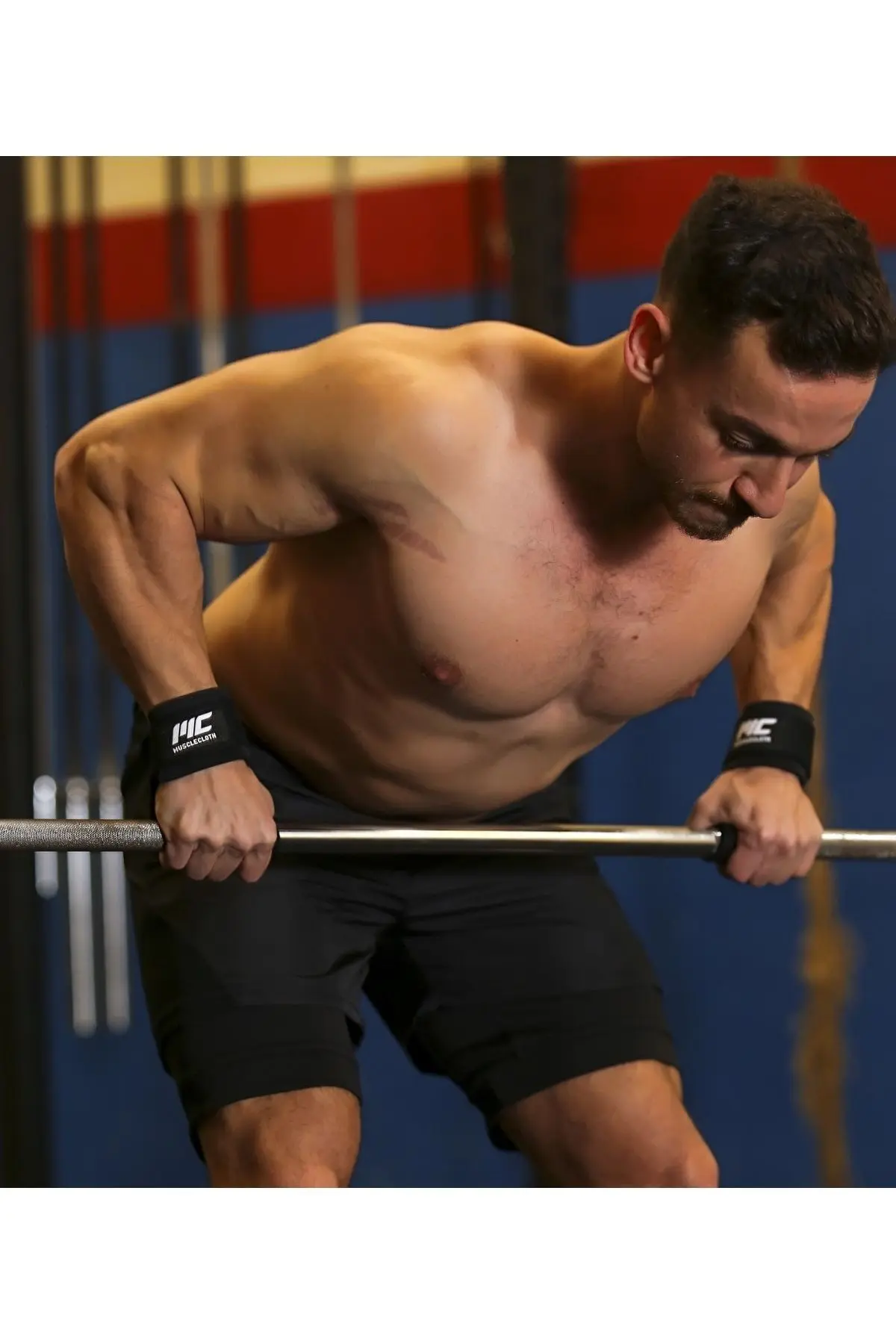 Padded Lifting Straps Siyah 2'li Paket