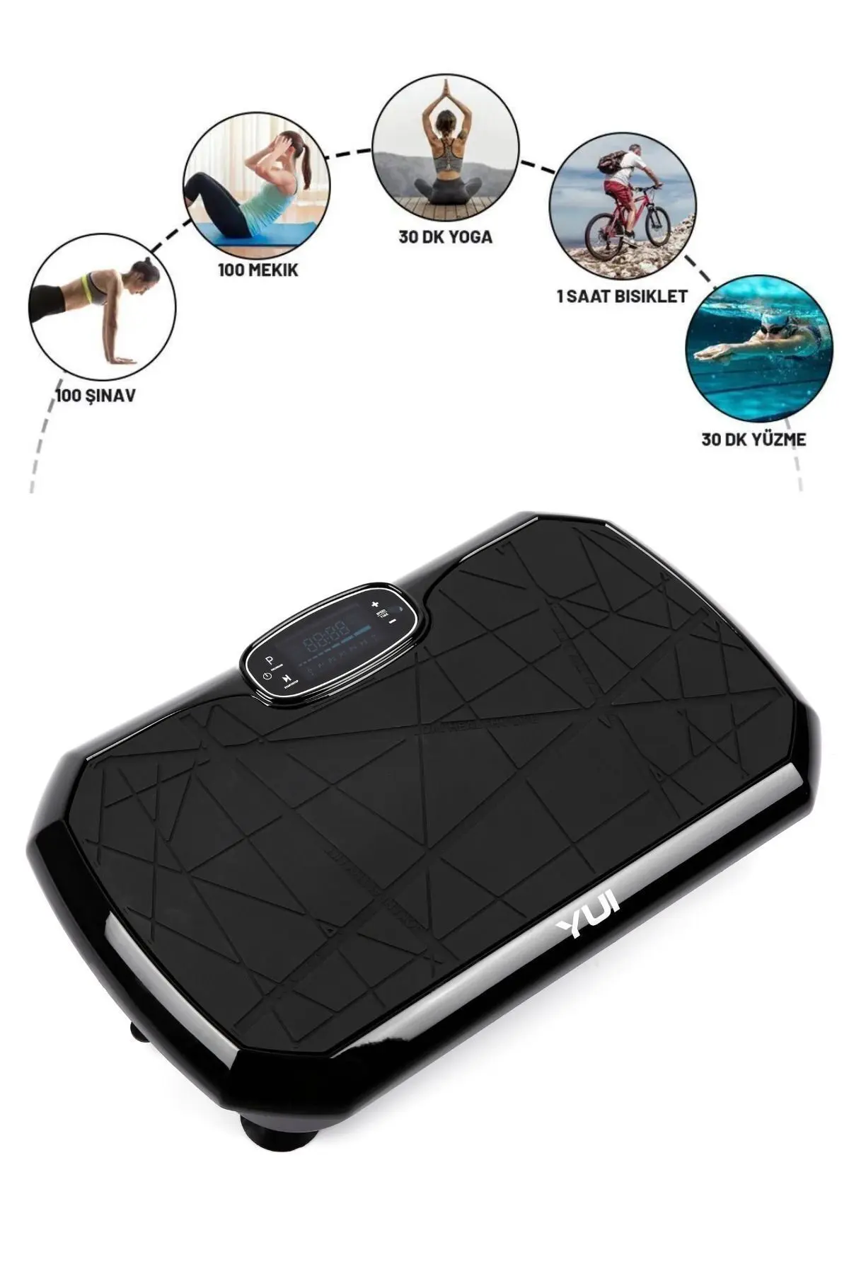 Vs8 Max 2d Vibration Plate Bluetooth Hoparlör-kumandalı Yüksek Titreşimli Zayıflama Aleti