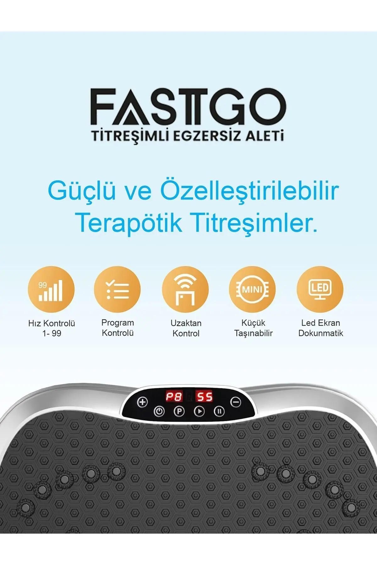 Titreşimli Egzersiz Aleti Tüm Vücut Egzersizi  Egzersiz Makinası Ev Ofis Spor Aleti