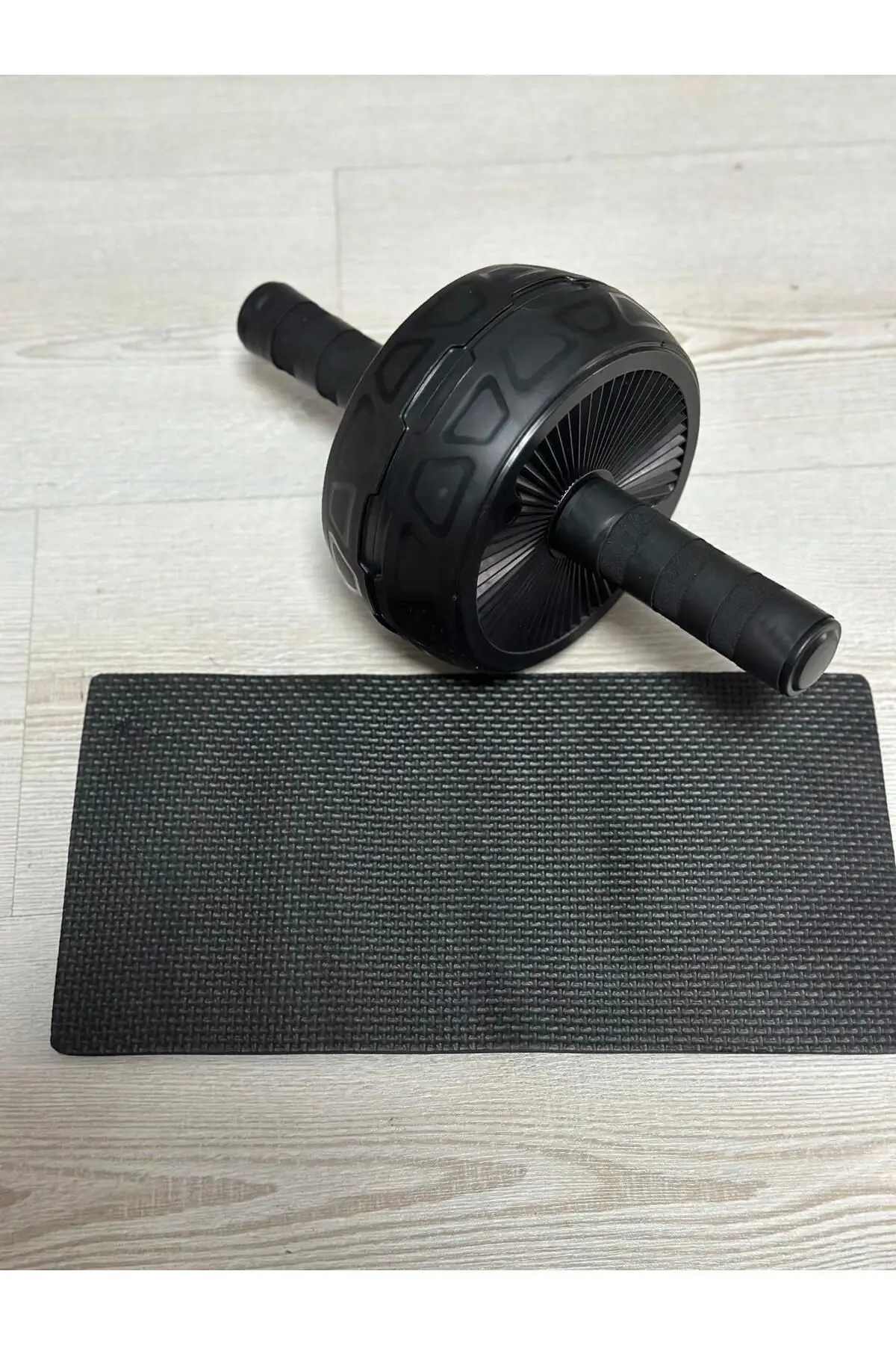 Leyaton Ab Wheel Roller Egzersiz Tekerleği Profesyonel Ab Wheel Karın Kası Göğüs Şekillendirme Spor Aleti