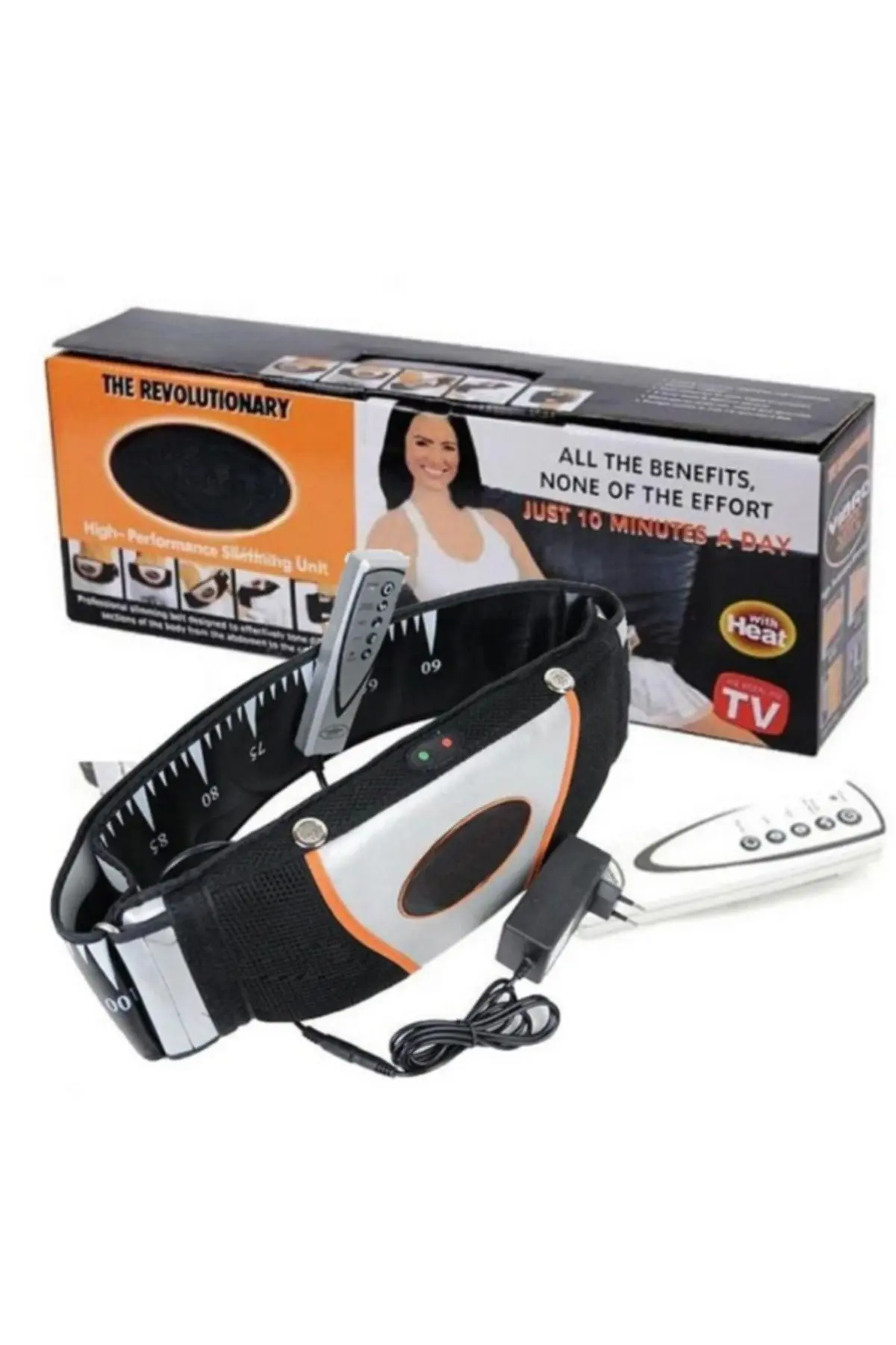 Vibro Shaper Masaj Egzersiz Kemeri Titreşimli Yardımcı Göbek Eritme Cihazı