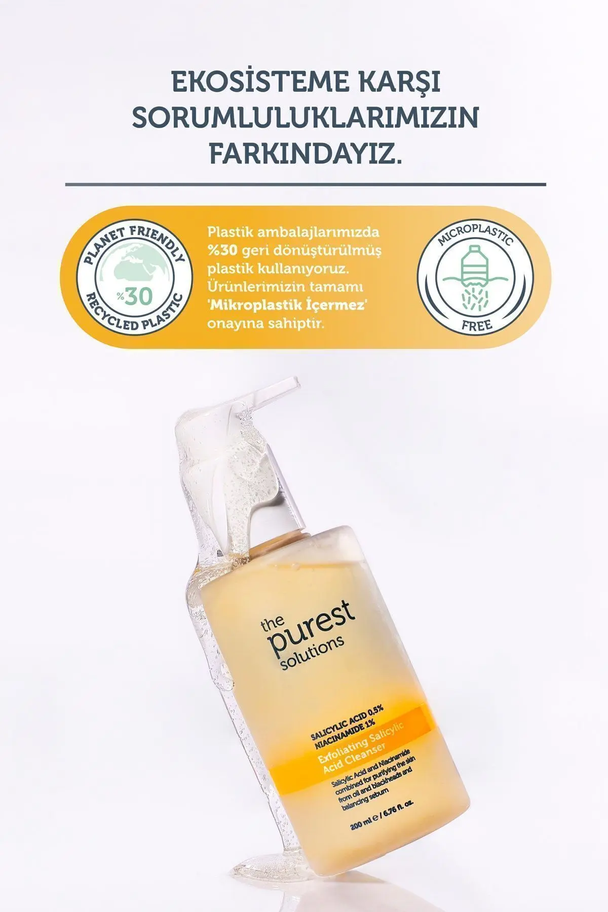Yağlı Ve Karma Ciltler Için Siyah Nokta Karşıtı Temizleme Jeli 200 Ml