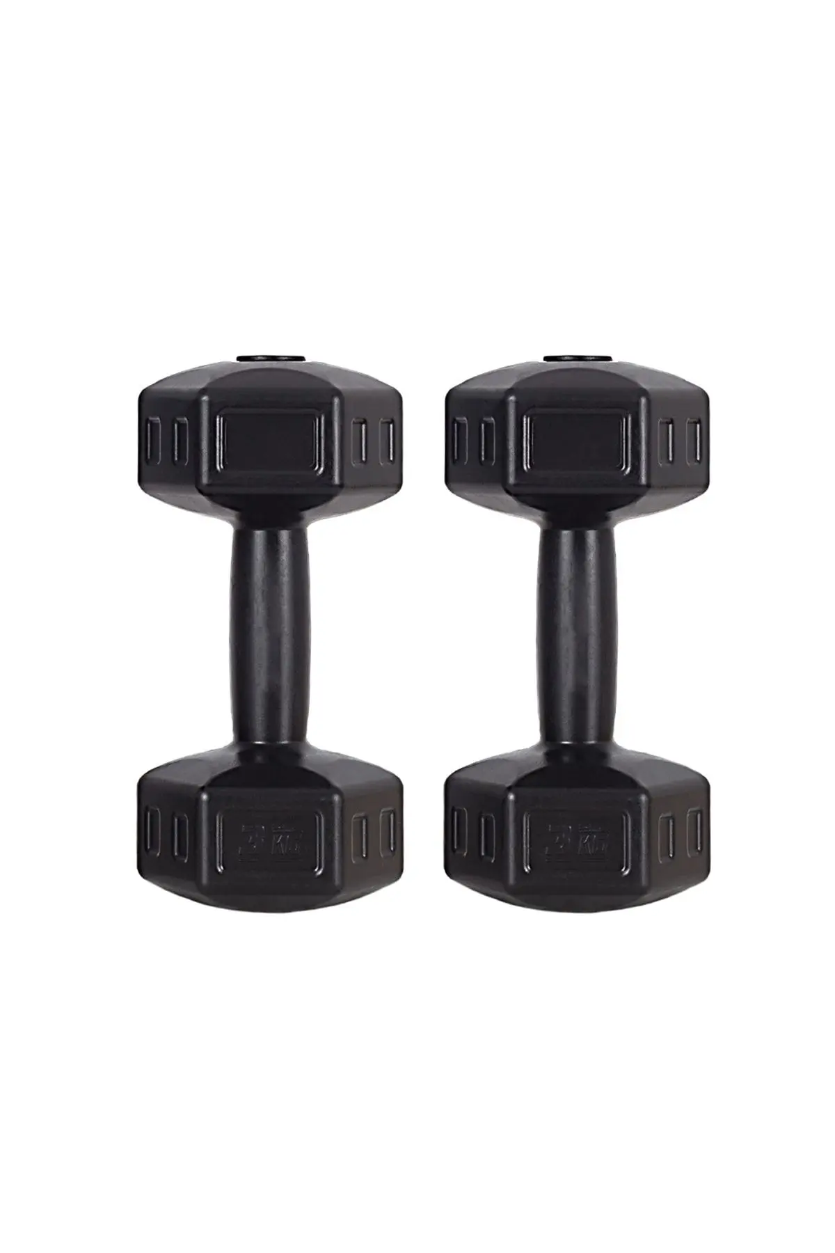 SPOR 3 KG Dambıl Seti Fitness ve Ağırlık Seti Siyah