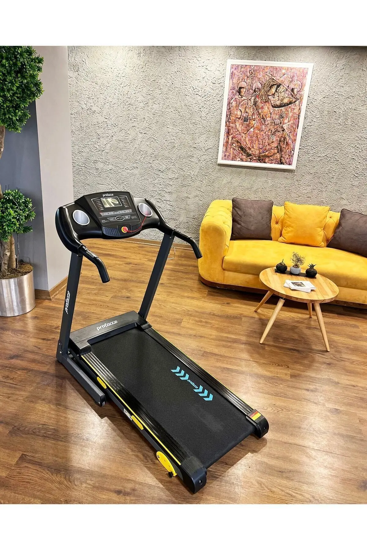 Pasifik Koşu Bandı - 2.25 Hp, Katlanılabilir, Kolay Kurulum, Led Gösterge, 0.8-14 Km/sa