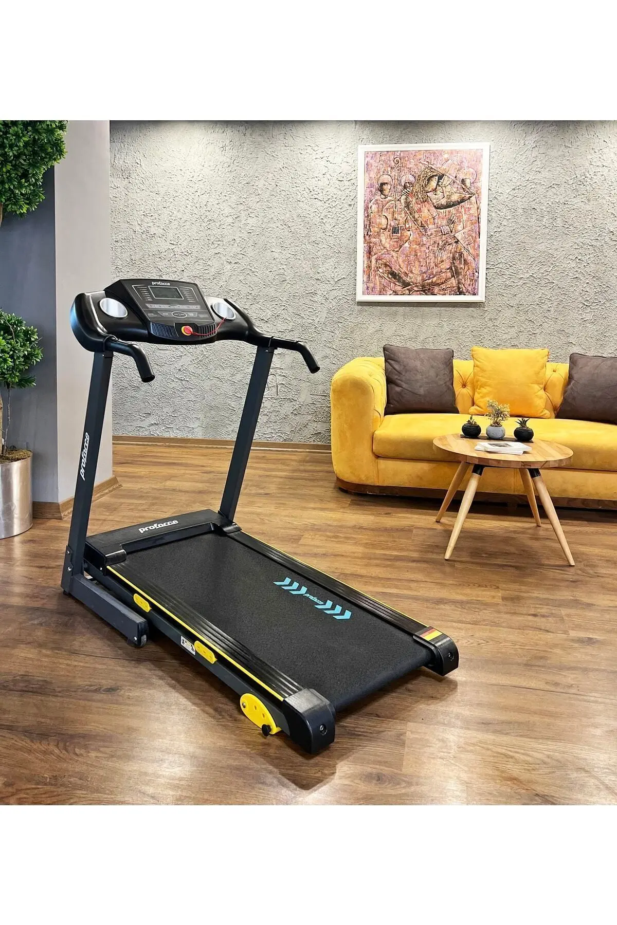 Pasifik Koşu Bandı - 2.25 Hp, Katlanılabilir, Kolay Kurulum, Led Gösterge, 0.8-14 Km/sa