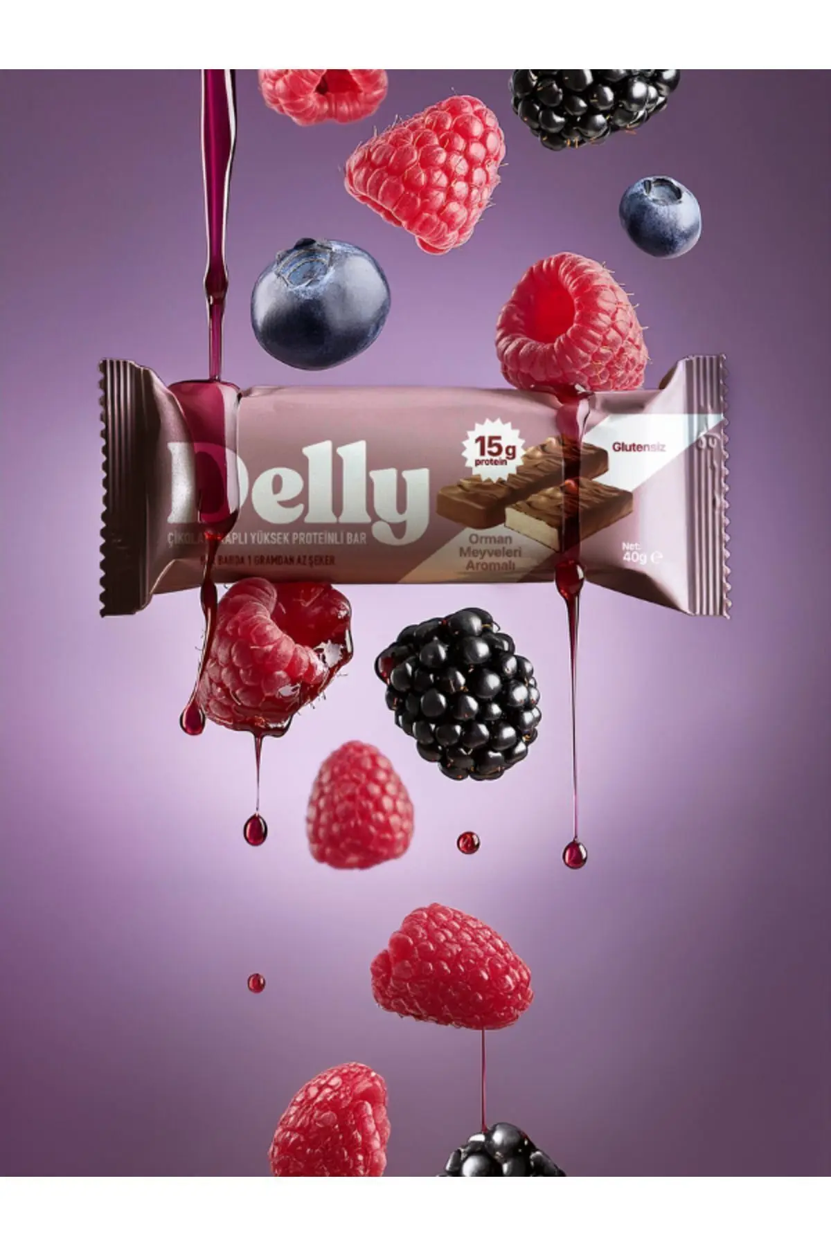 Çikolata Kaplı - Yüksek Proteinli Bar  Karışık Kutu (12 Adet)