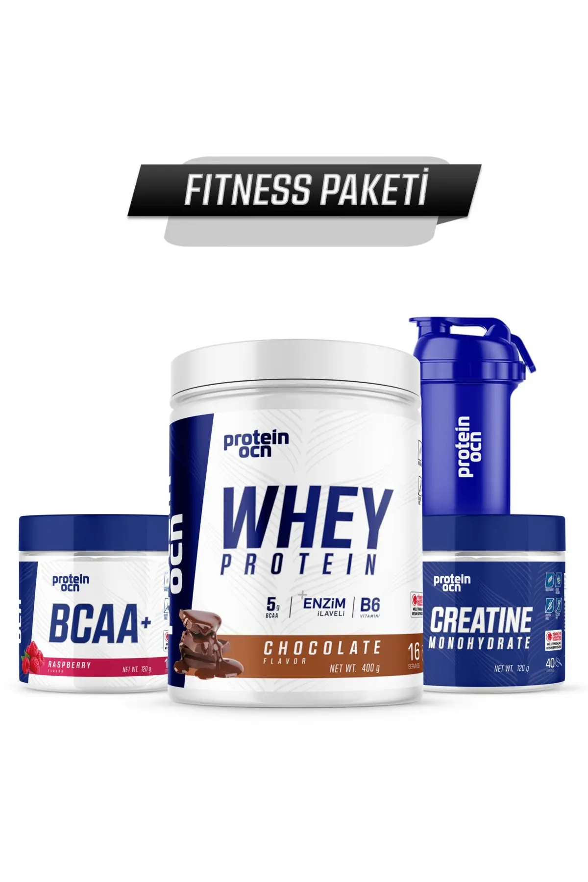 Proteinocean Fıtness Paketi - Çikolata Ahududu