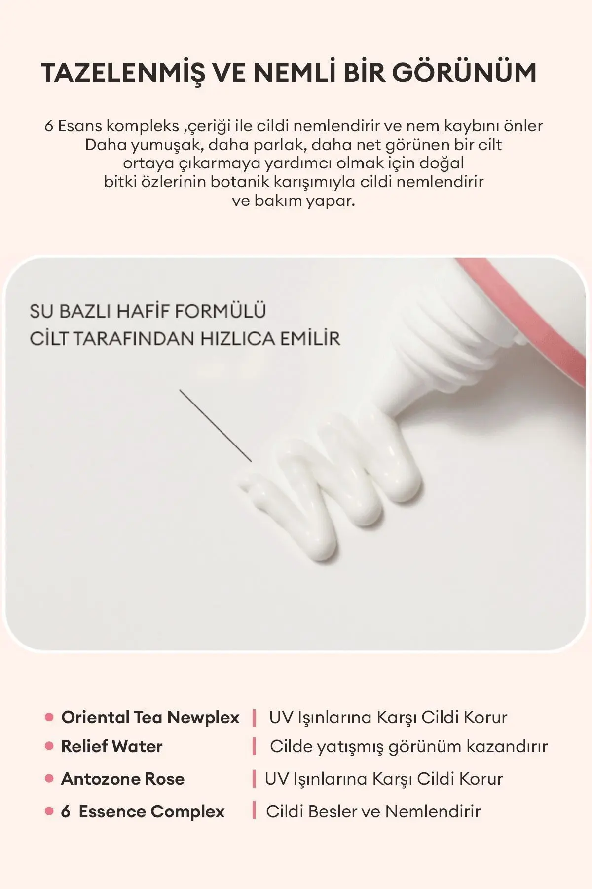 Aydınlatıcı Nemlendirici Güneş Kremi 50ml All Around Safe Block Essence Sun EX SPF45/PA+++
