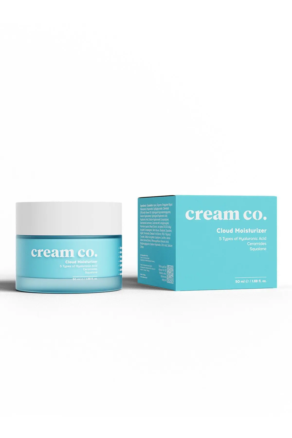 Moisturizer | Su Bazlı Nemlendirici Yüz Kremi Yatıştırıcı Bariyer Onarıcı | Tüm Cilt Tipleri
