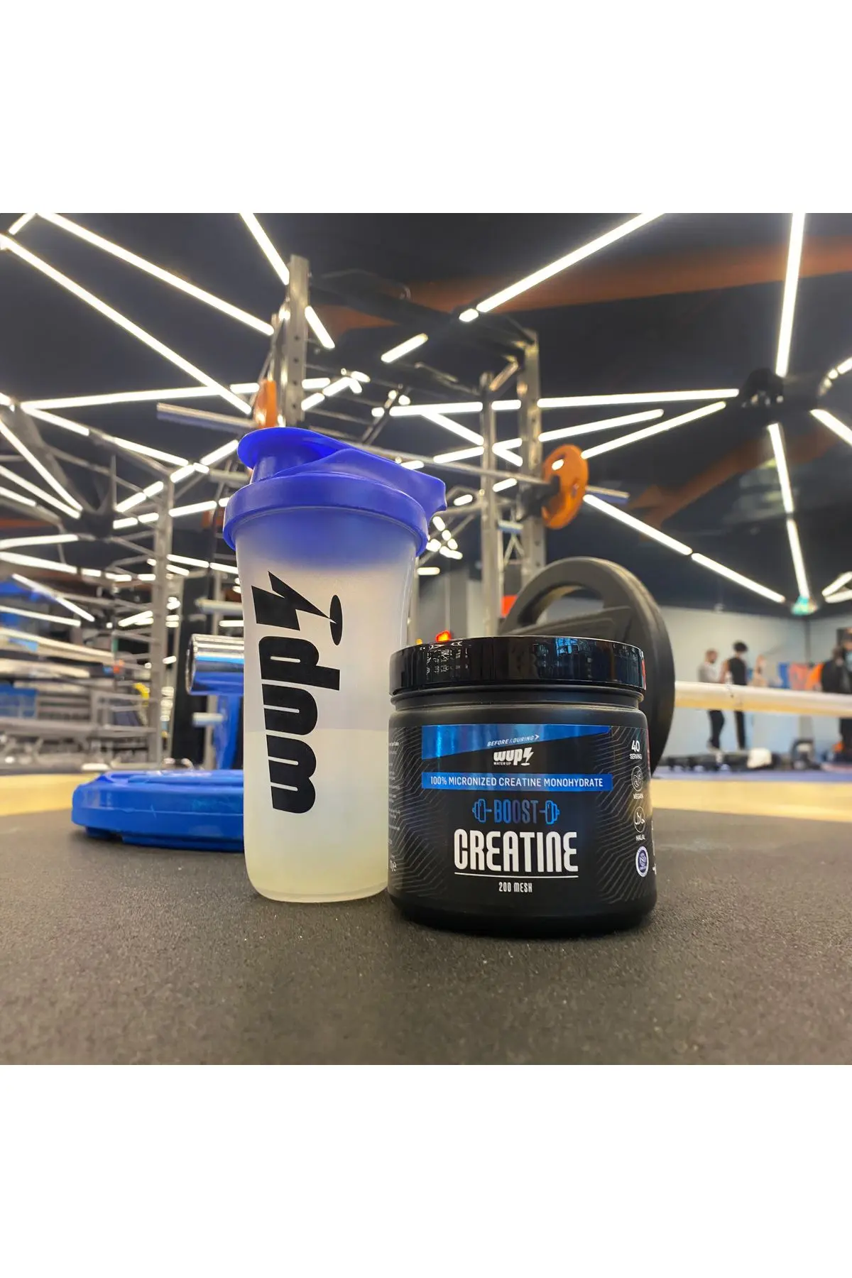 Wup Boost Creatine, 120 gr 40 Servis, %100 Mikronize Kreatin Monohidrat, Aromasız