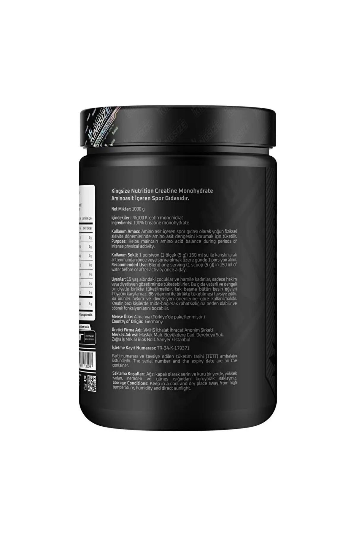 Creatine Powder 1000 gr Aromasız
