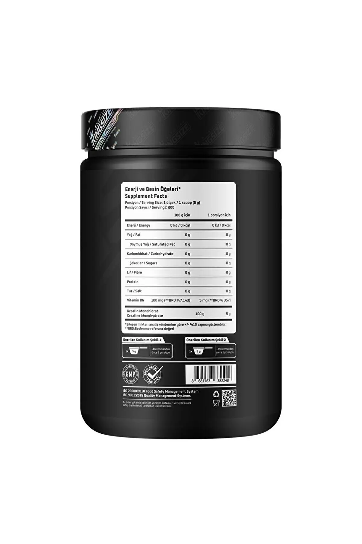 Creatine Powder 1000 gr Aromasız