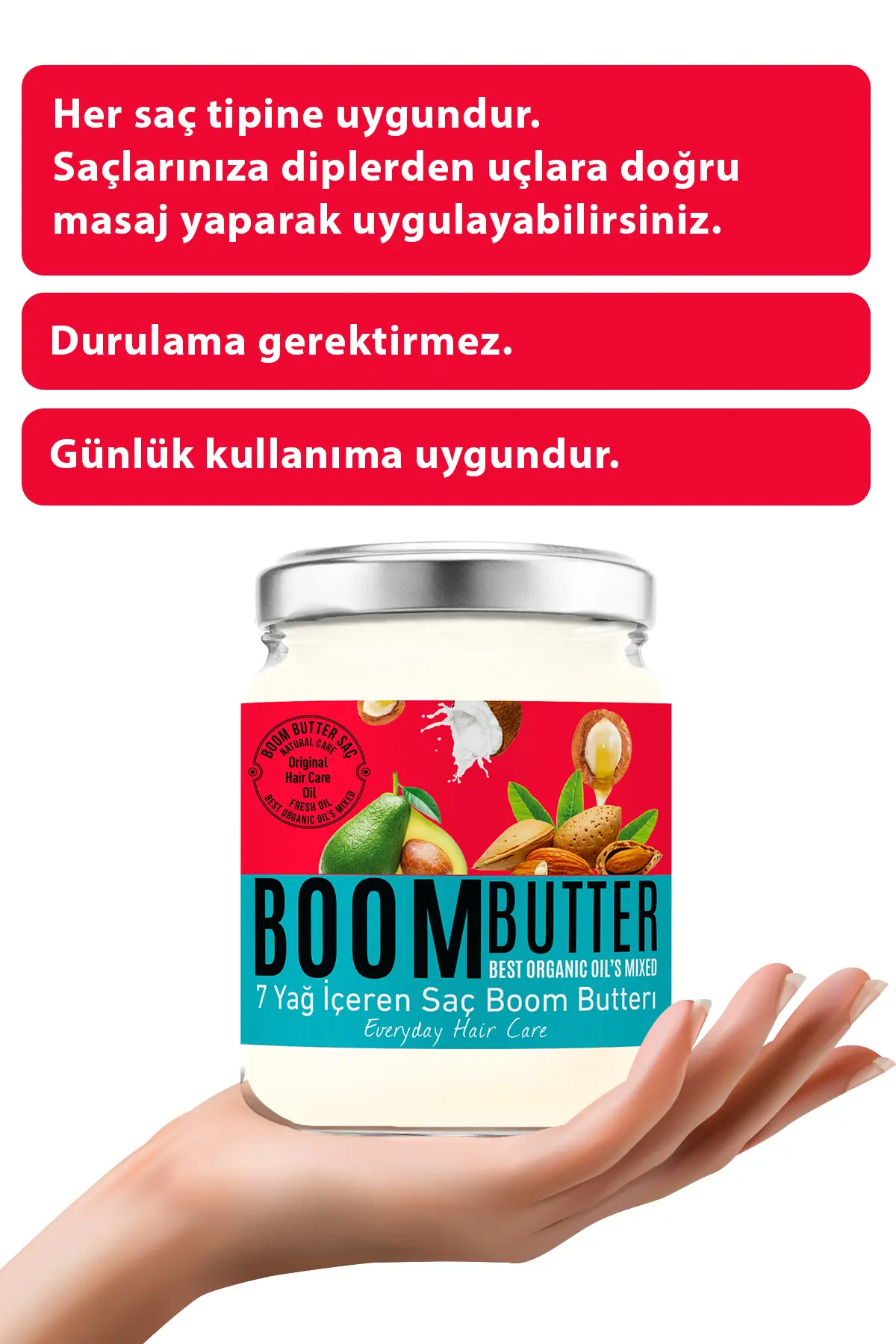 7 Yağ Içeren Besleyici Ve Nemlendirici Saç Bakım Yağı 190 ml
