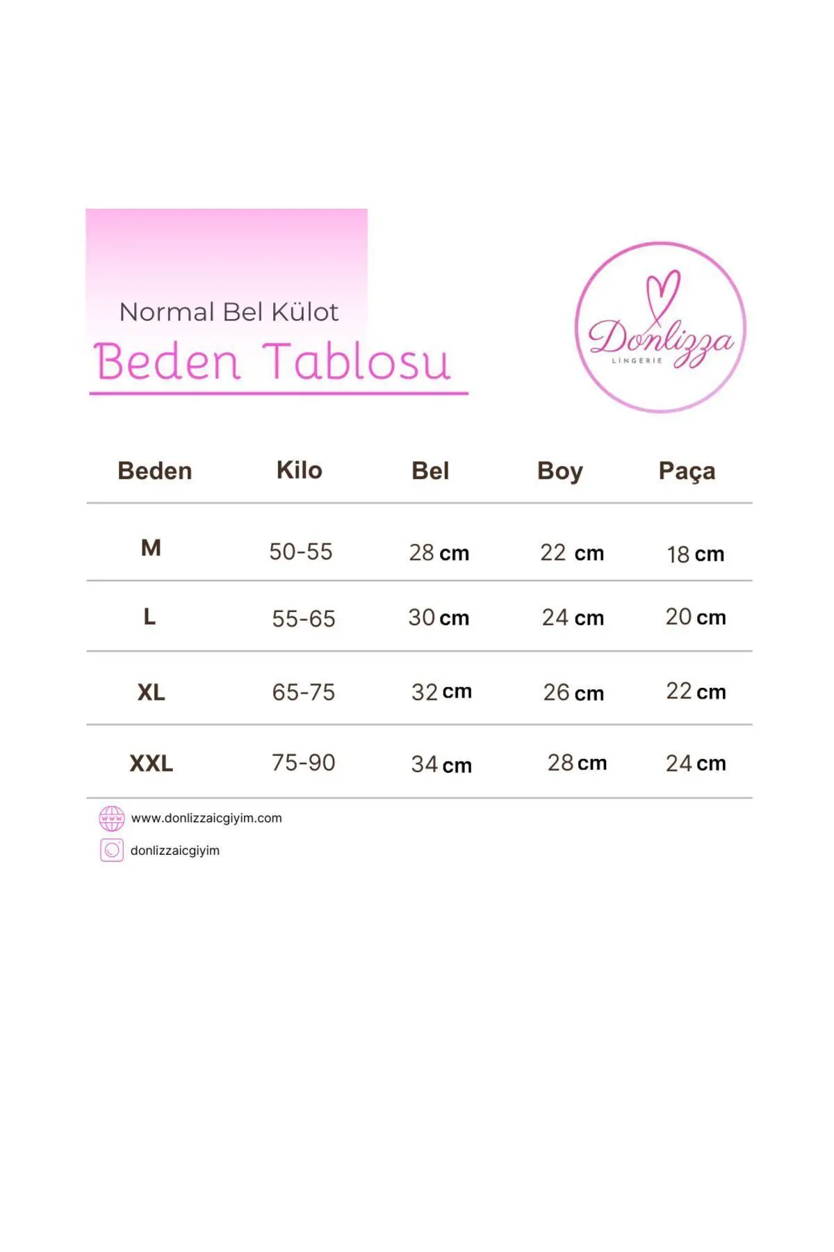 Düz Renk Kadın Külot 5 Adet