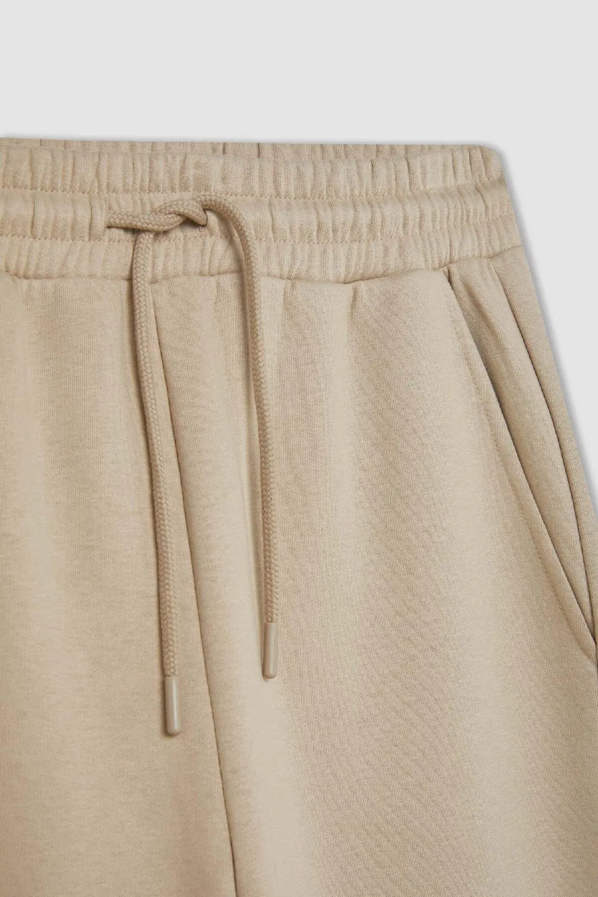 Jogger Standart Fit Esnek Bantlı Paça Uzun Boy Kalın Basic Eşofman Altı S7370az24wn