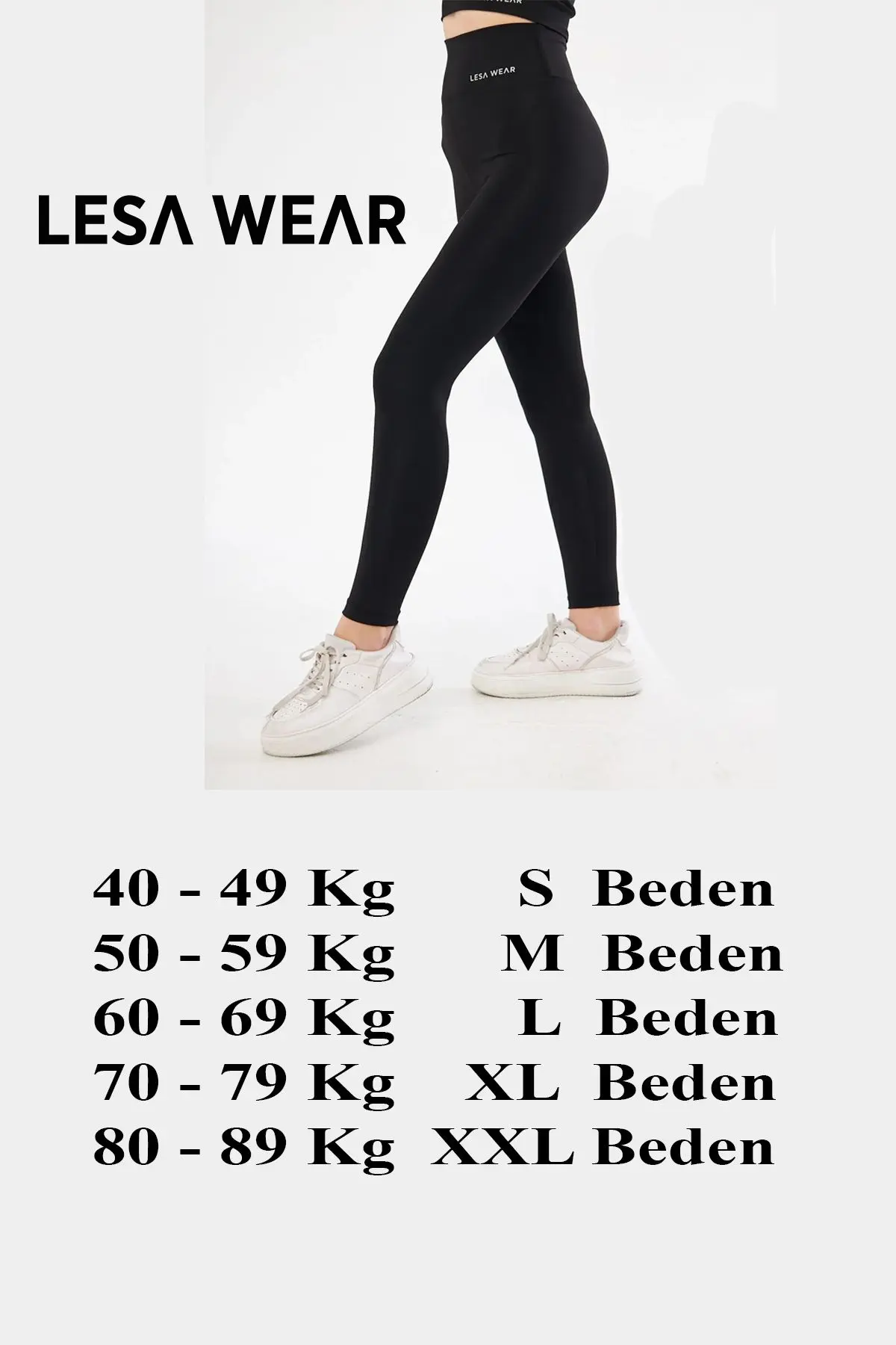 Yüksek Bel Likralı Toparlayıcı Tayt