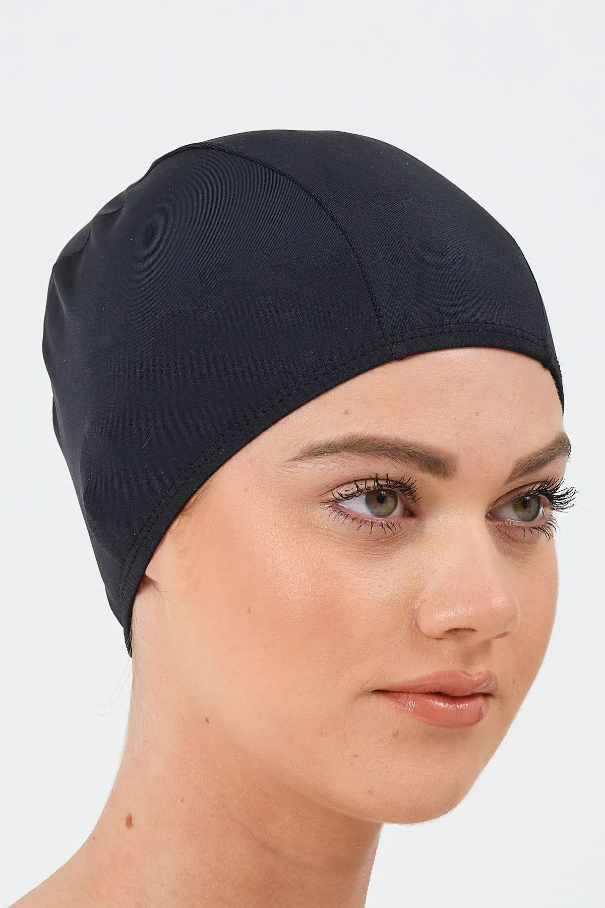 Likralı Bez Bone Yüzücü Deniz Havuz Bonesi