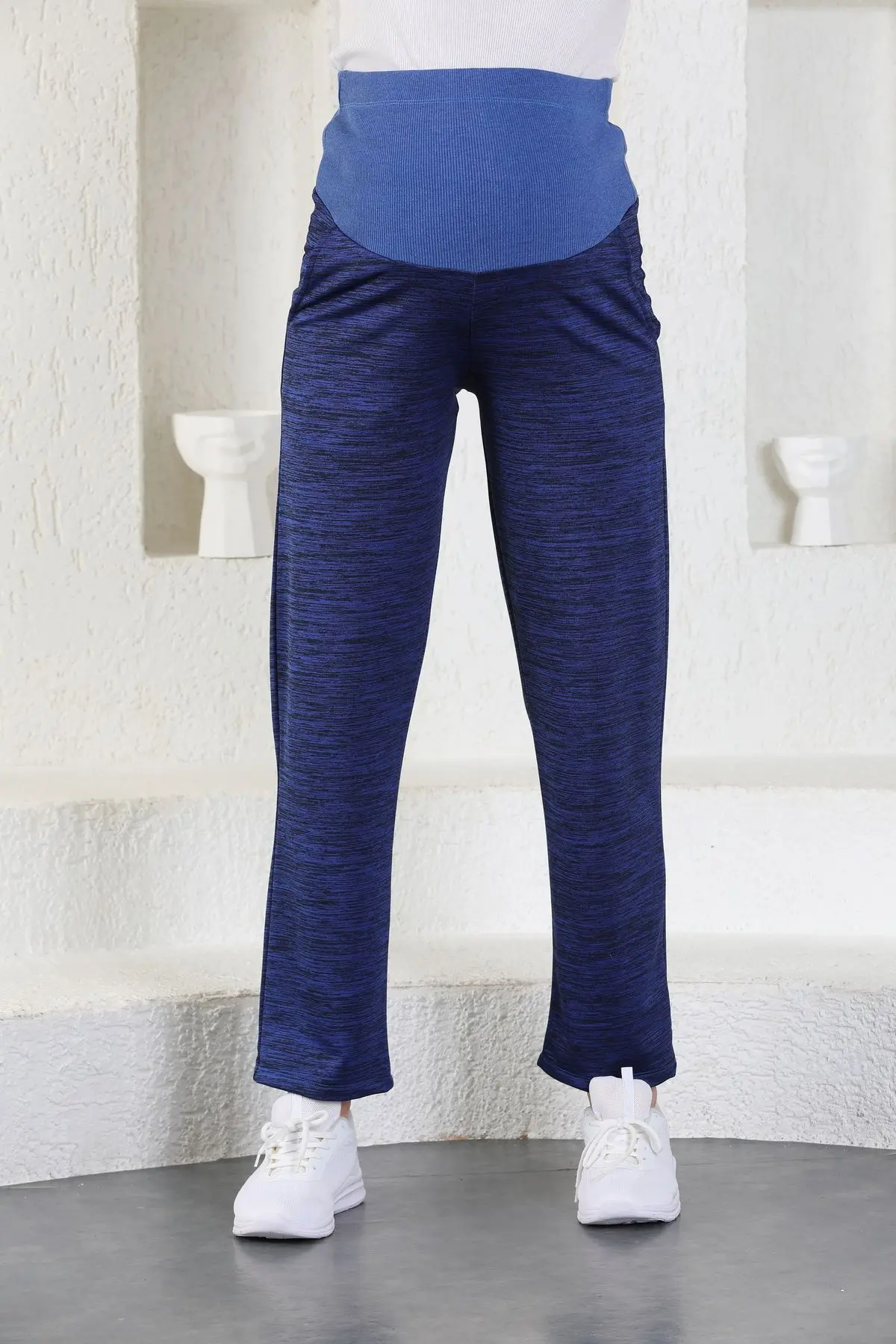 Saks Bel Ayarlanabilir Hamile Eşofman Altı