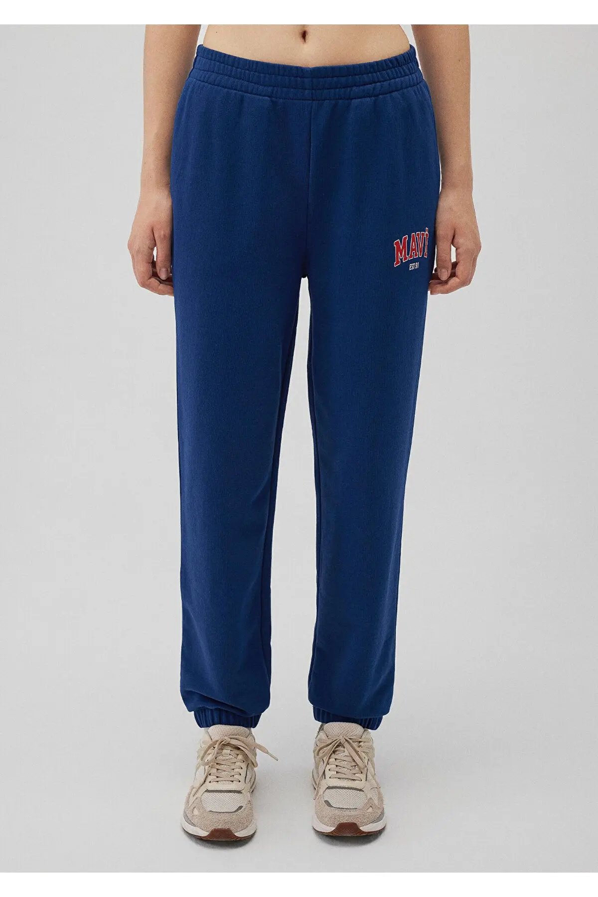 Logo Baskılı Lacivert Eşofman Altı 1010757-82625