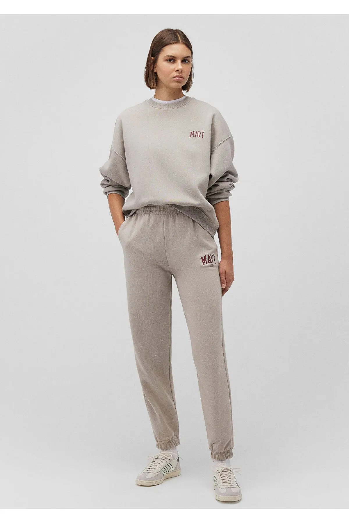 Logo Baskılı Antrasit Eşofman Altı 1010757-70112