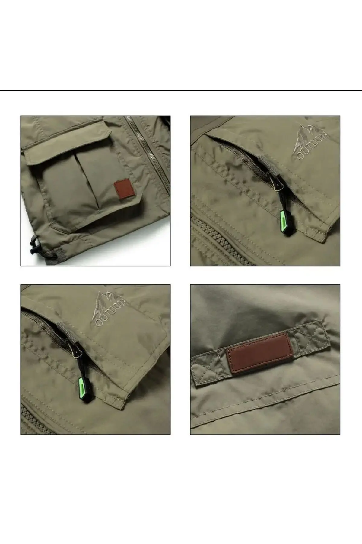 Yelek Outdoor Dört Mevsim Çok Cepli Spor Yelek