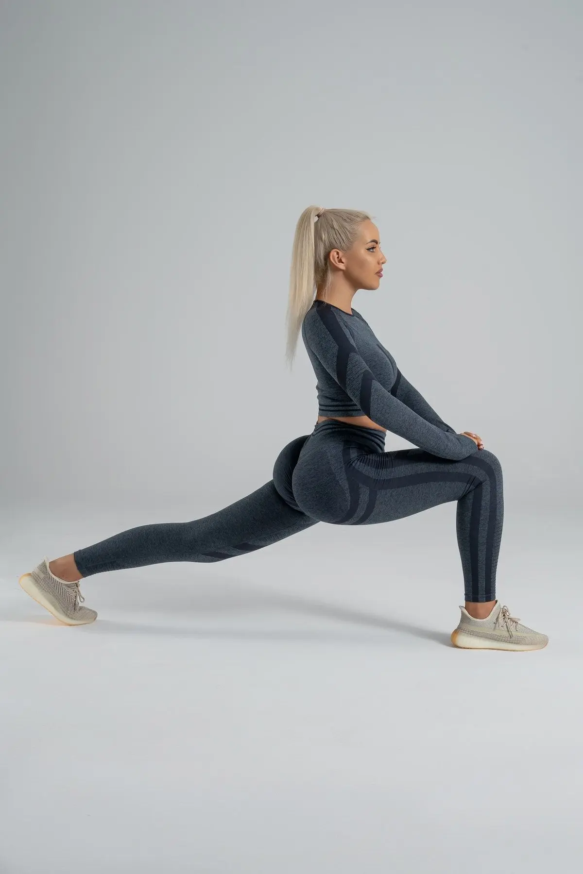 Push-up Detaylı Toparlayıcı Çemberli Tayt