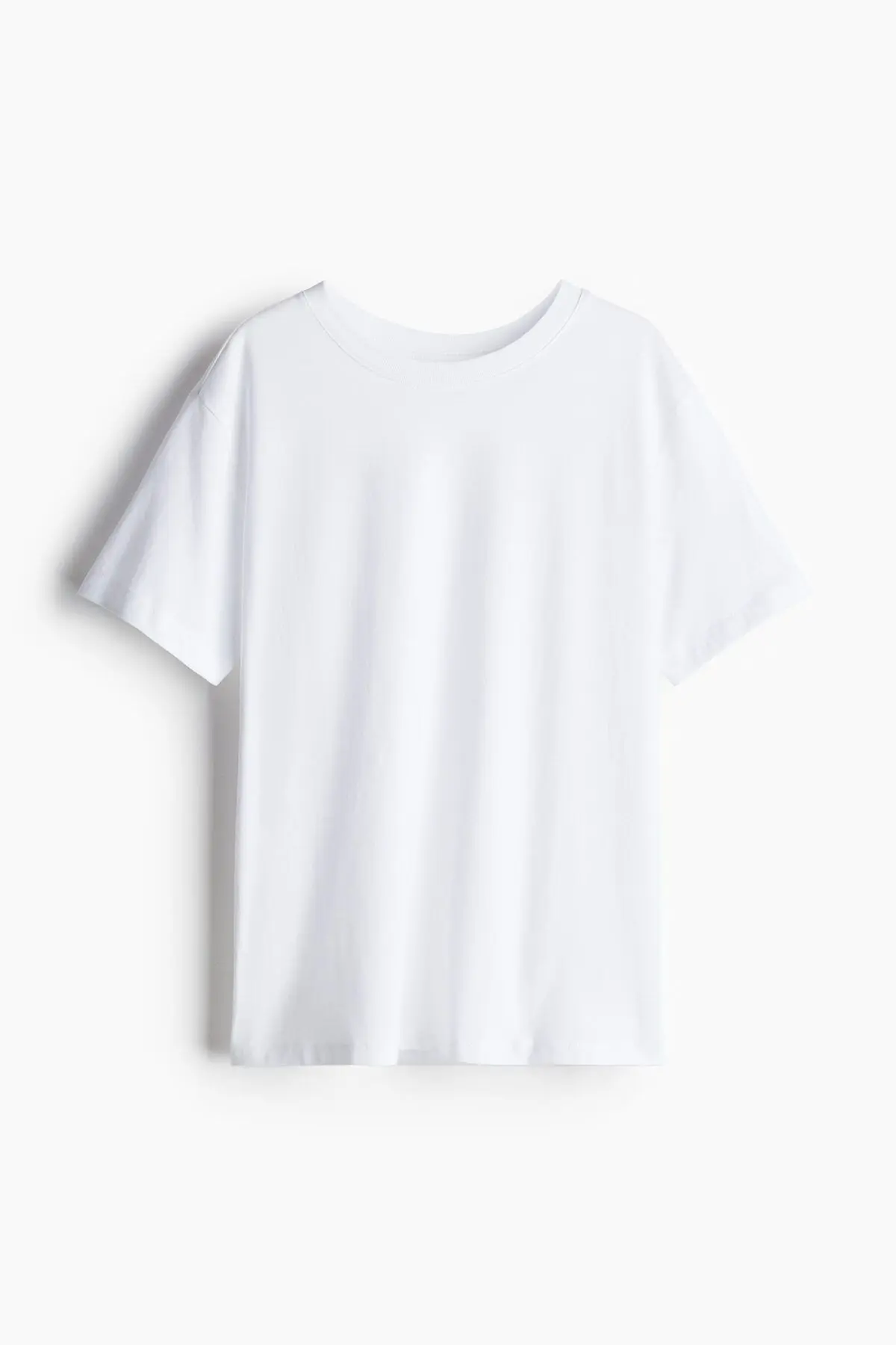 Kadın Beyaz Pamuklu T-shirt