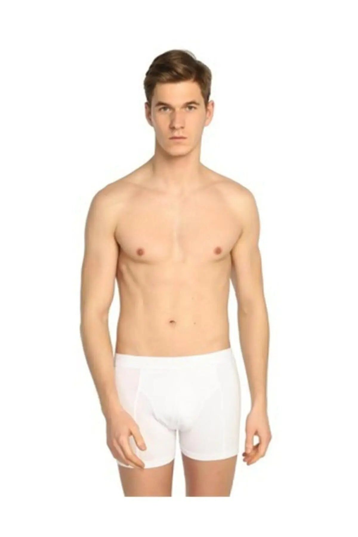 Tutku Erkek Elastan Likralı Boxer 6'lı Paket