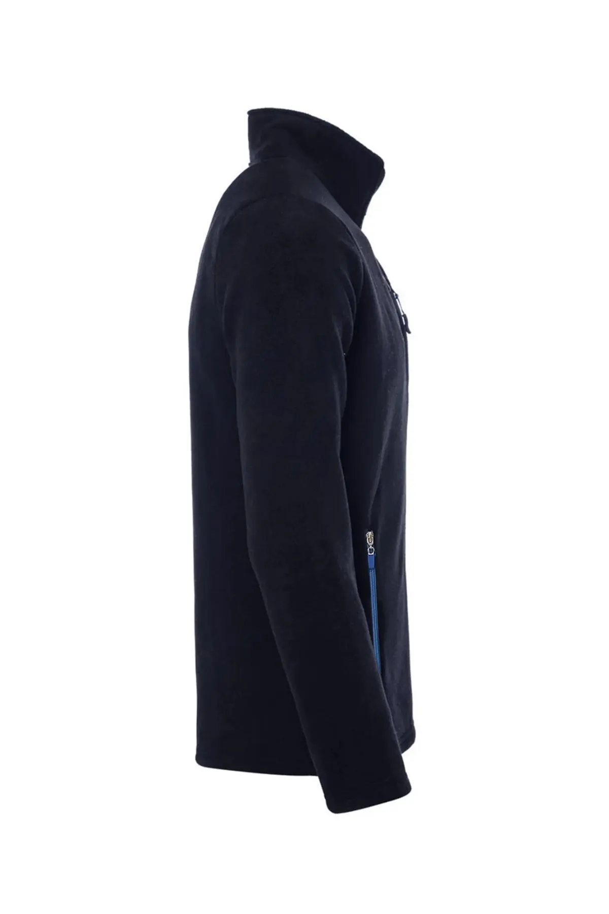 Erkek Polar Tam Fermuarlı 3 Cepli Outdoor Polar Ceket Tactical Flecee Polar-gns