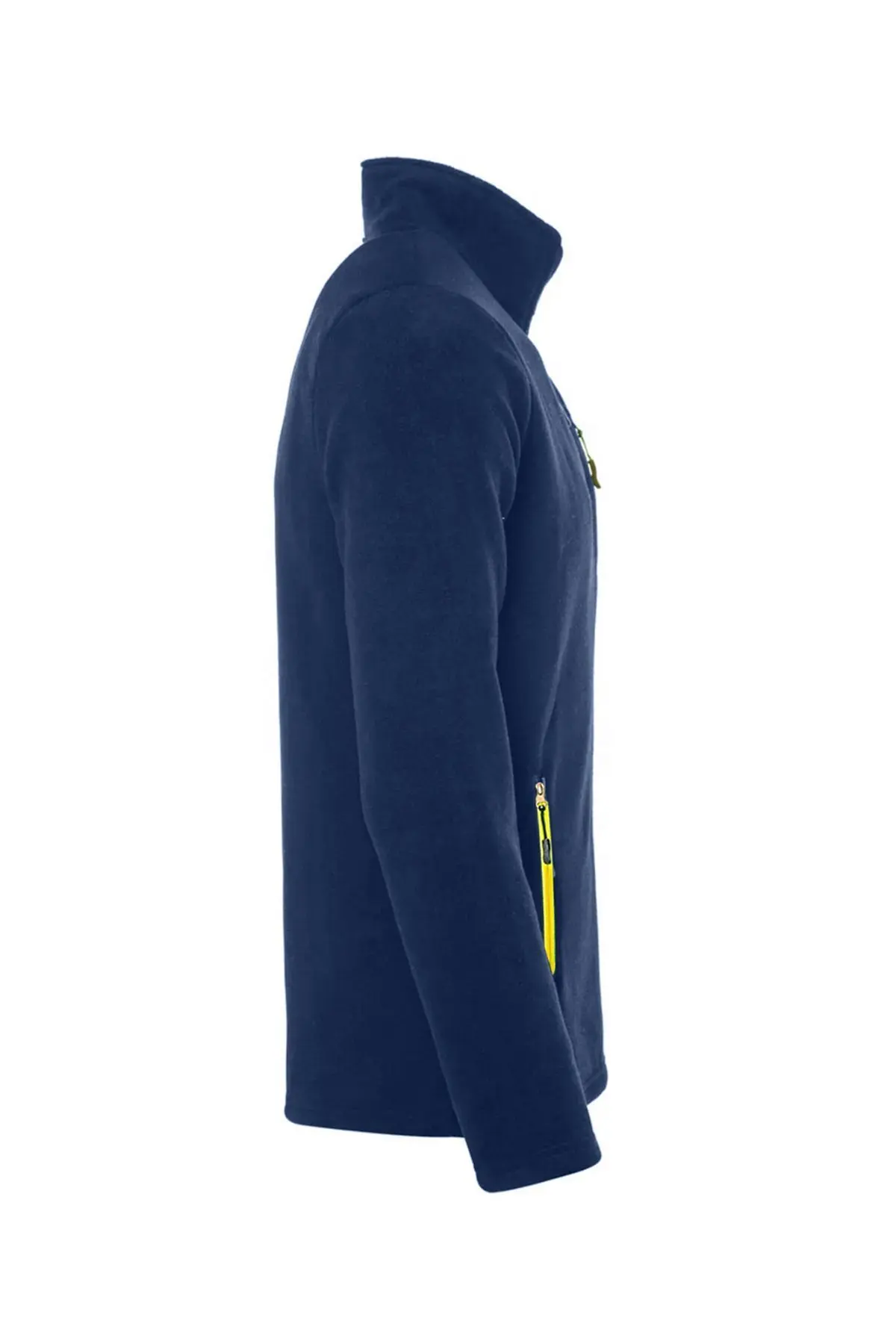 Erkek Polar Tam Fermuarlı 3 Cepli Outdoor Polar Ceket Tactical Flecee Polar-gns