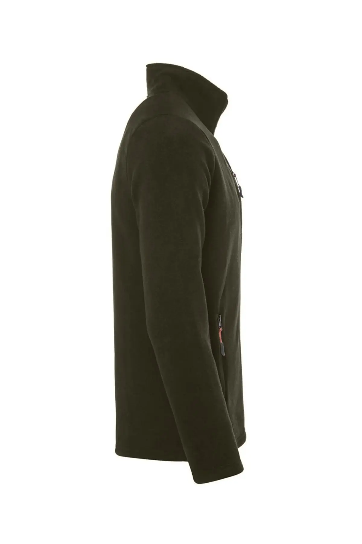 Erkek Polar Tam Fermuarlı 3 Cepli Outdoor Polar Ceket Tactical Flecee Polar-gns