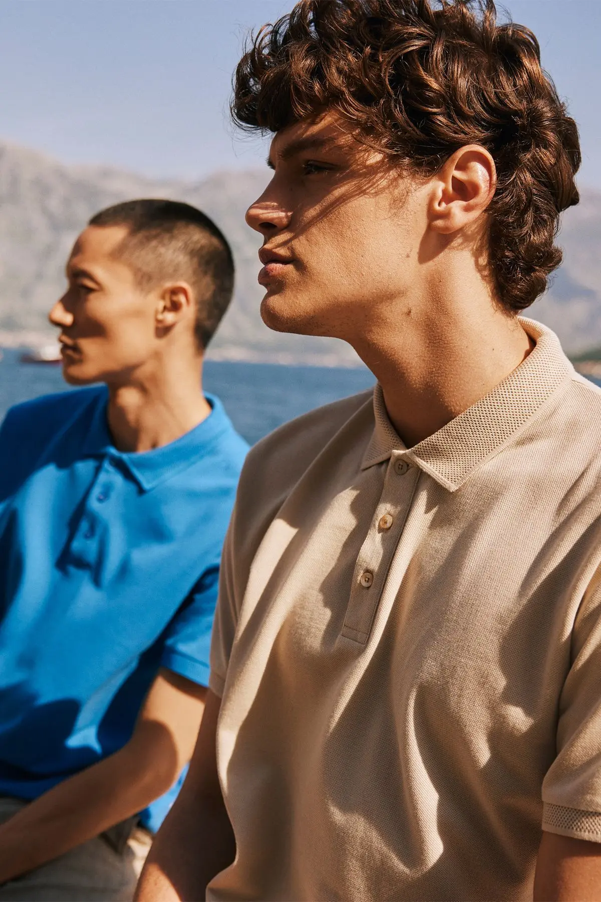 Erkek Safari %100 Pamuk Kıvrılmaz Pike Polo Yaka Slim Fit Dar Kesim Tişört
