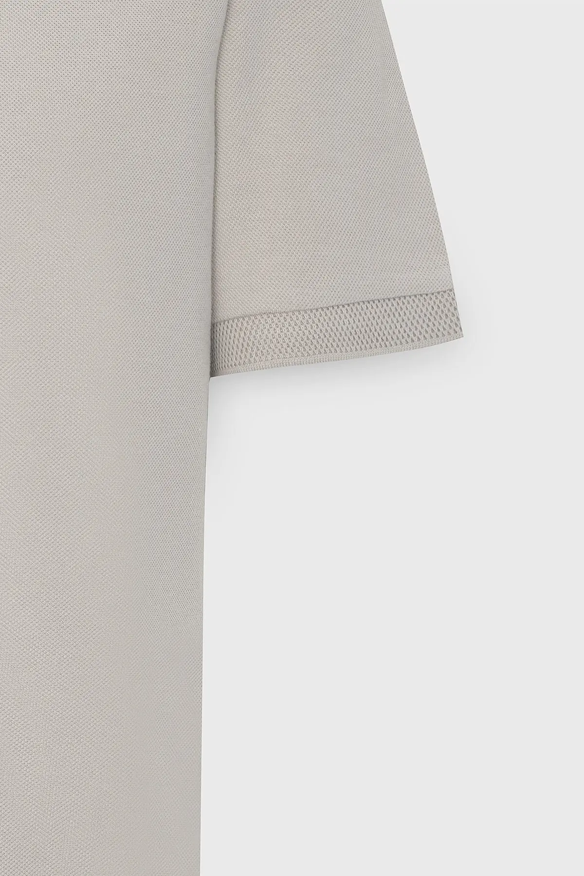 Erkek Safari %100 Pamuk Kıvrılmaz Pike Polo Yaka Slim Fit Dar Kesim Tişört