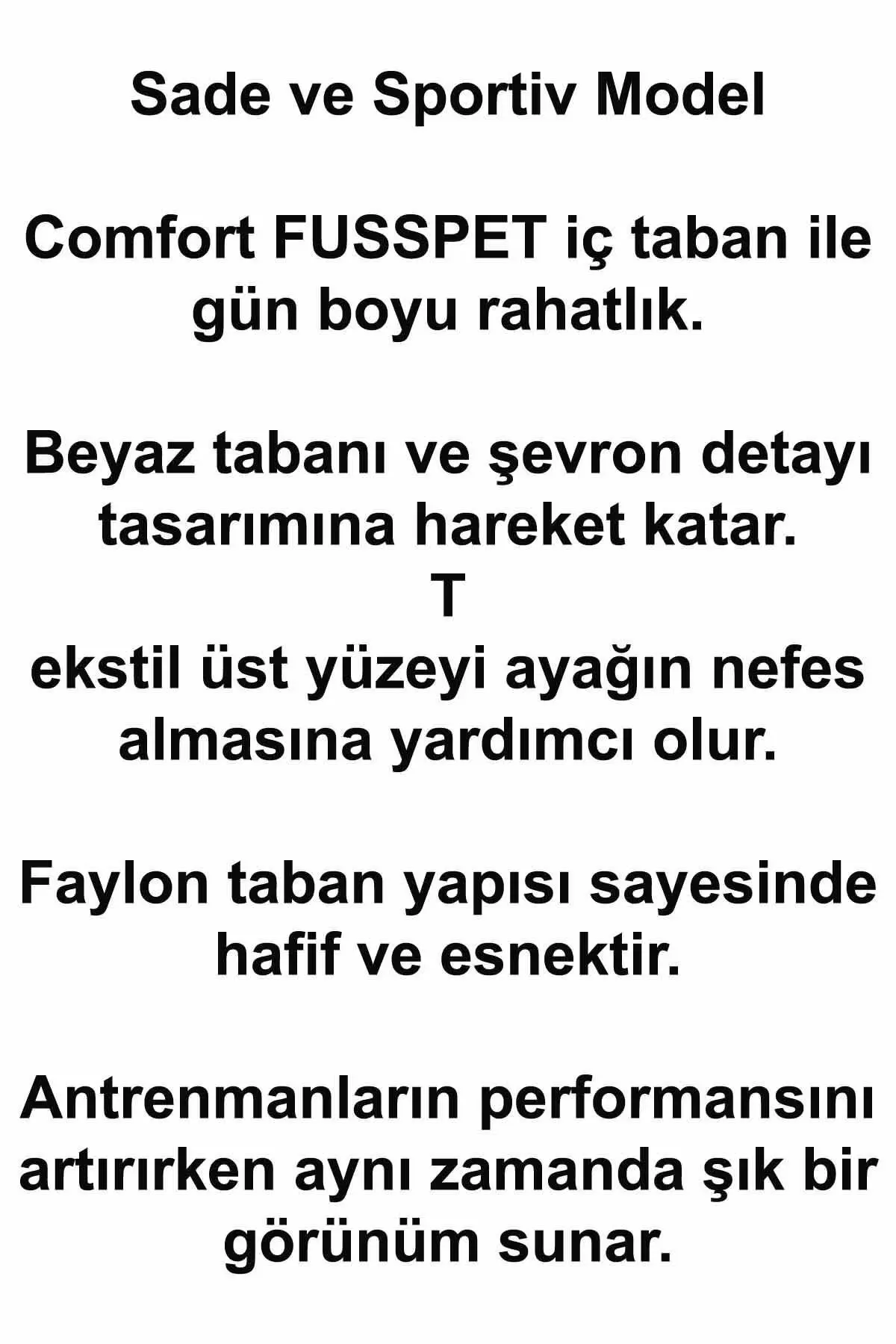 Flexy Unisex Sneaker Ayakkabı 900515-9001-1WHITE