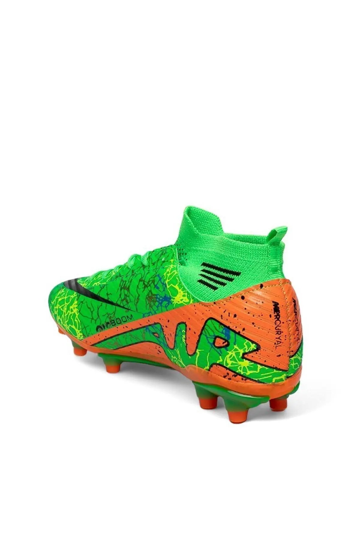 Laliga Airboom Super Mercury Çoraplı Bilekli Çocuk Erkek Halısaha Krampon