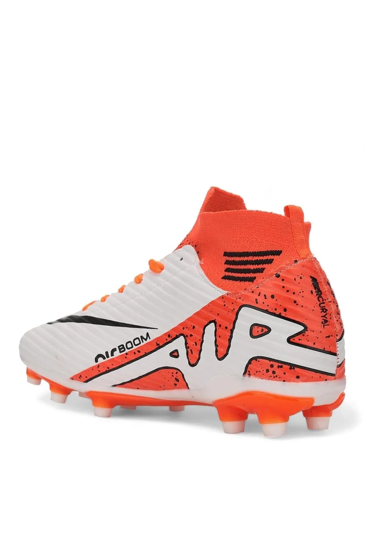 Laliga AirBoom Super Mercury Çoraplı Bilekli Çocuk Erkek Halısaha Krampon Futbol Ayakkabı(31-45)