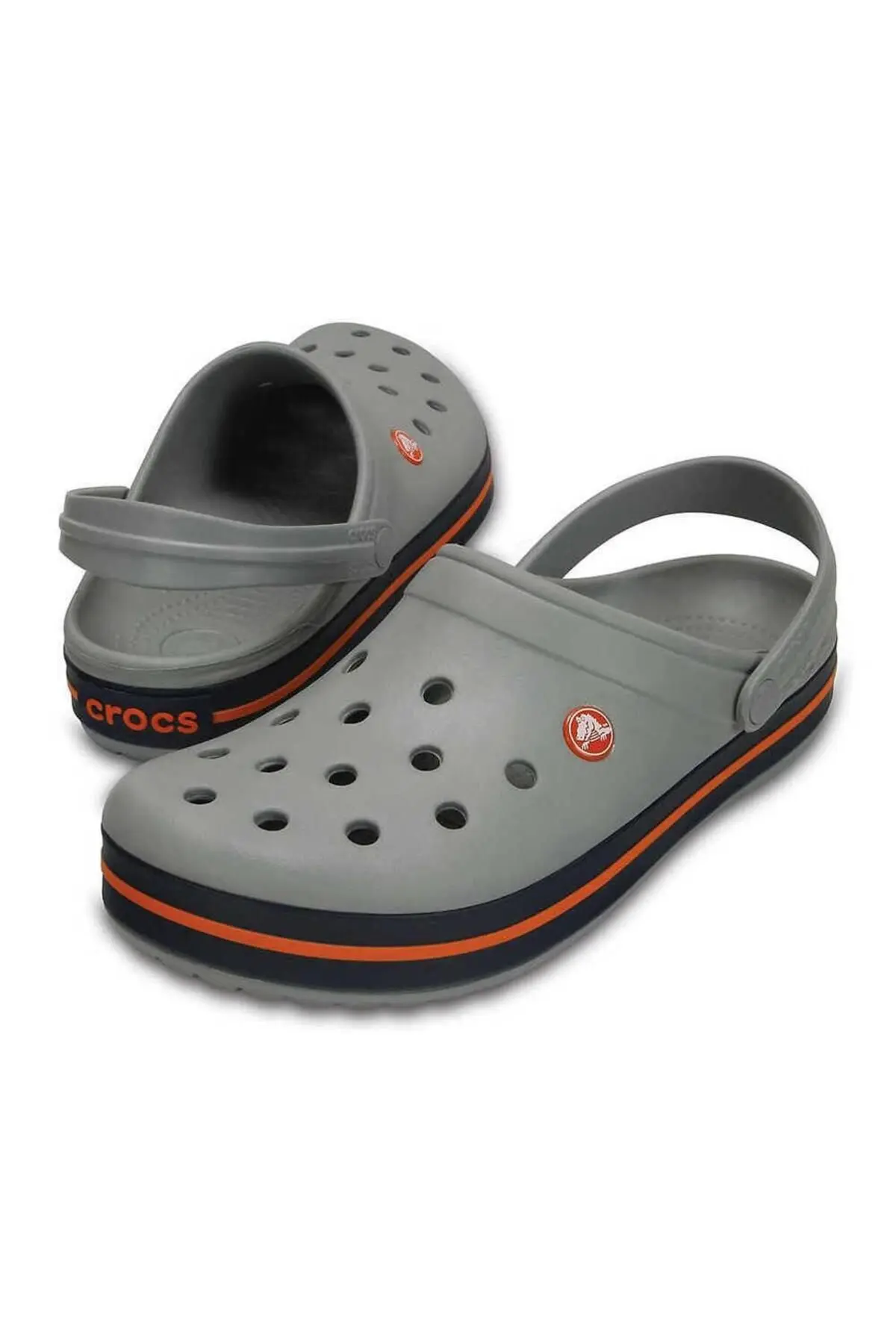 Crocband -ag- Açik Gri / Lacivert