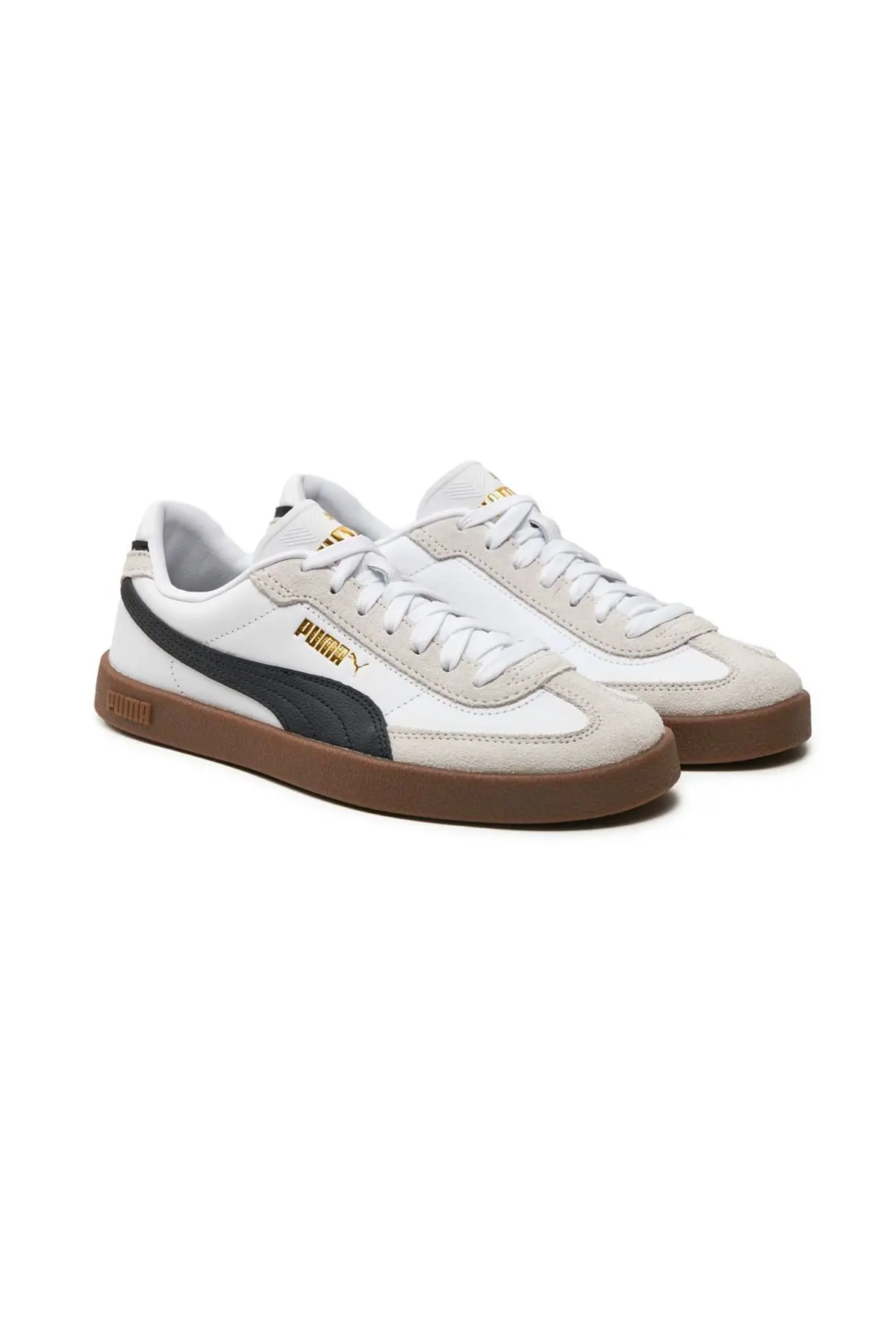 Erkek Beyaz-siyah Puma Club Ii Era Sneaker Ayakkabı 397447-07