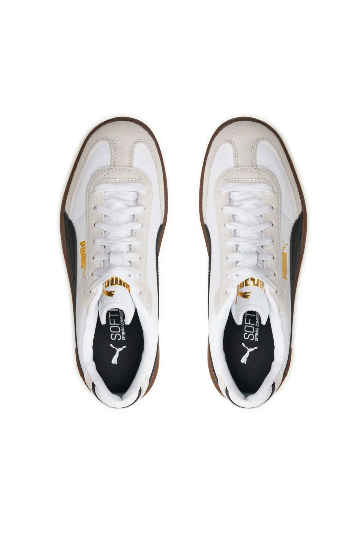 Erkek Beyaz-siyah Puma Club Ii Era Sneaker Ayakkabı 397447-07