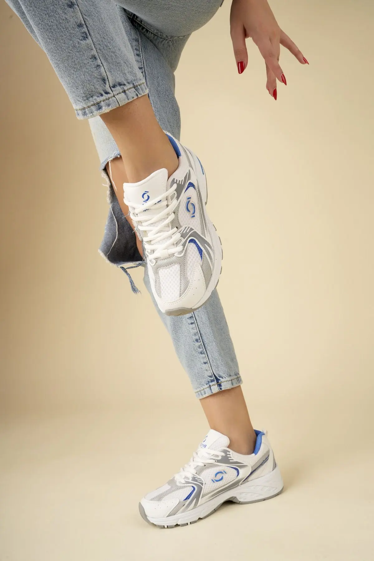 530 Kadın, Erkek, Unisex Ortopedik Triko Yürüyüş Spor Ayakkabısı, Günlük Sneaker