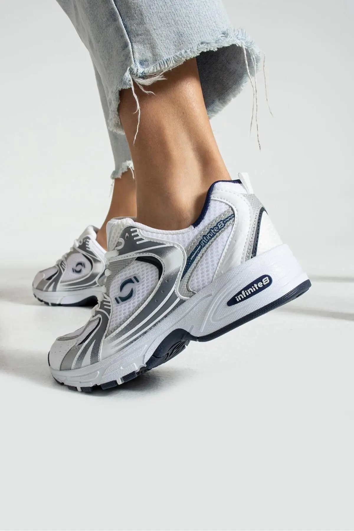 530 Kadın, Erkek, Unisex Ortopedik Triko Yürüyüş Spor Ayakkabısı, Günlük Sneaker