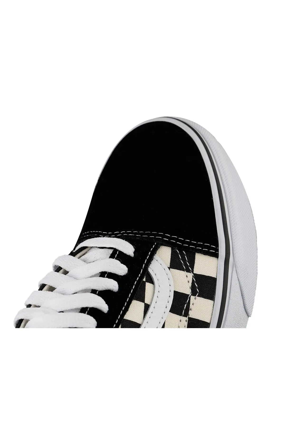 Old Skool Günlük Spor Ayakkabı Sneaker Kareli Siyah