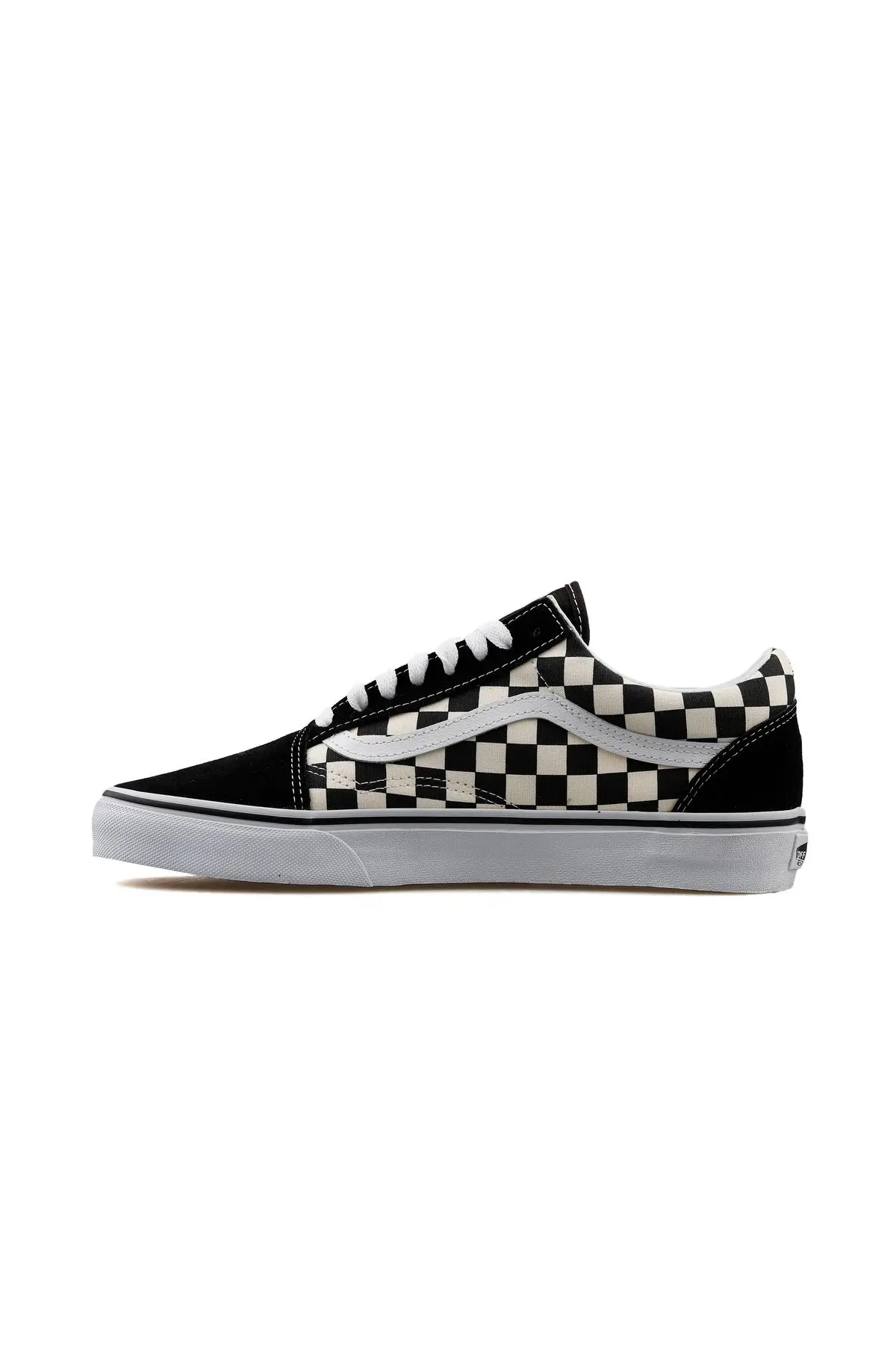 Old Skool Günlük Spor Ayakkabı Sneaker Kareli Siyah