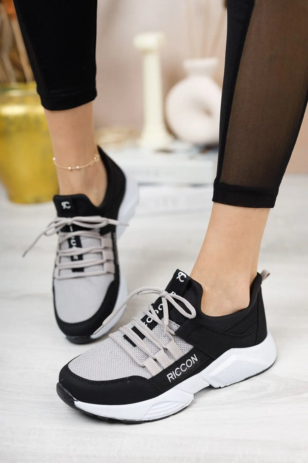 Siyah Buz Unisex Sneaker 0012072