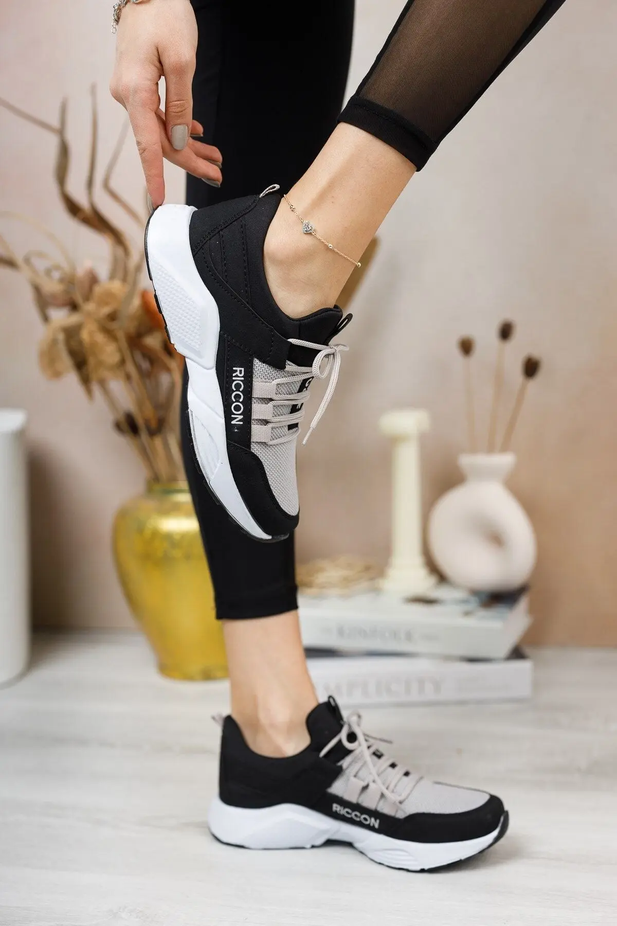 Siyah Buz Unisex Sneaker 0012072