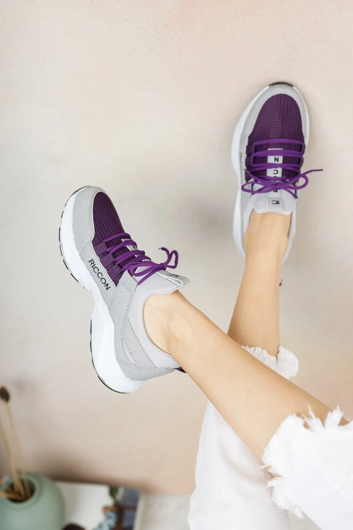 Kadın Buz Mor Sneaker 0012072